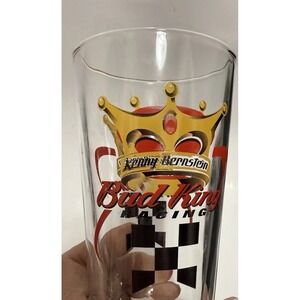 KENNY BERNSTEIN BUD KING RACING DRINKING‎ GLASS PInt
